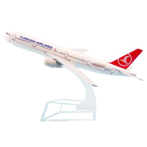 Alloy Metal Air Turkish Airlines B777 Airplane Model Turkish Boeing 777
