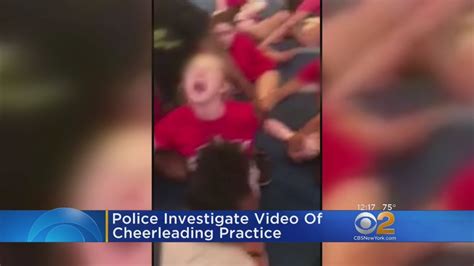 cheerleader screams as forced into splits by coach youtube