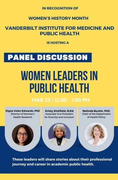 Women Leaders In Public Health Womens Health Research Center