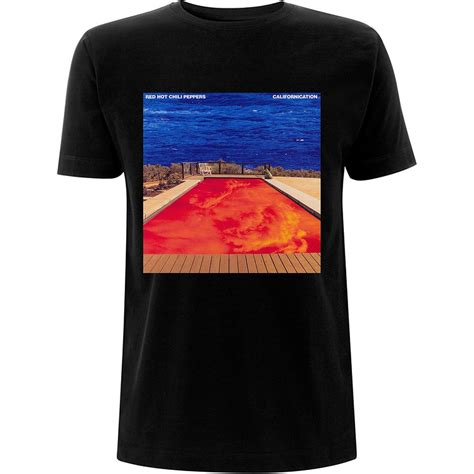 Red Hot Chili Peppers T Shirt Californication Banquet Records