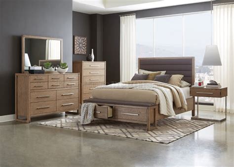 Dark oak bedroom furniture listed on the site guarantee you the best value. Smithson Bedroom 222850 in Grey Oak & Dark Gray by Coaster
