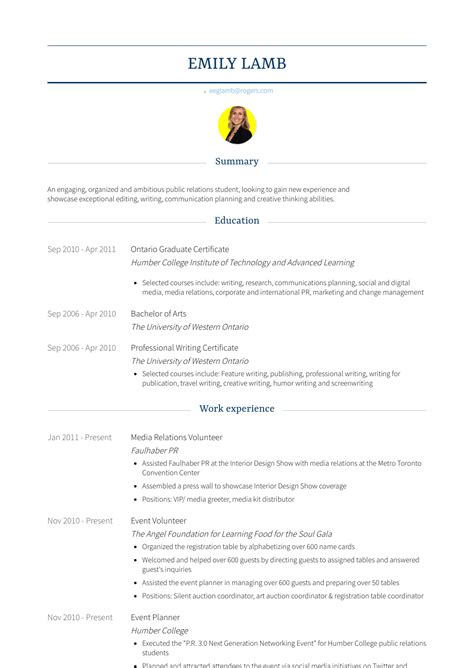 Download now the professional resume that fits your over 50 free resume templates in word. Event Planner - Resume Samples and Templates | VisualCV