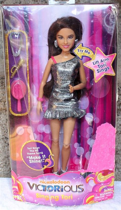 Nickelodeon Victorious Singing Tori Make It Shine Barbie Doll New In