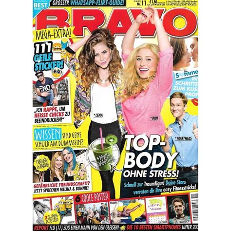 Bravo Nr11 12 Mai 2015 Top Body Ohne Stress Zeitschrift