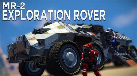 Space Engineers Planetary Exploration Rover Mr 2 Youtube