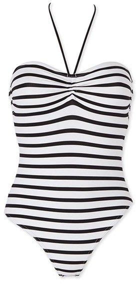 Nautical Womens One Piece Striped Swimsuit Striped Swimsuit Charlotte