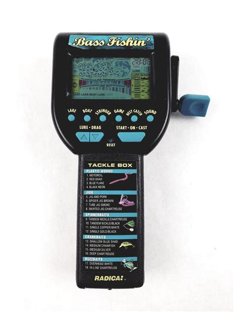 Radica Bass Fishing Handheld Electronic Game For Sale Online Ebay