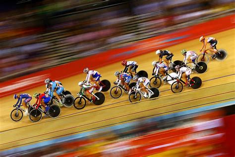 Olympics Track Stunning Photo Olympic Cyclists Cycling Events