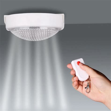 There is no wall switch, only a wireless remote. Ceiling light remote control - A Switch You Could Carry In ...