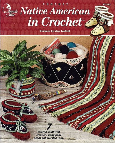 Native American In Crochet Pattern Book By Grammysyarngarden 900