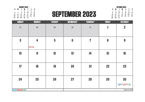 September 2023 Calendar With Holidays Time And Date Calendar 2023 Canada
