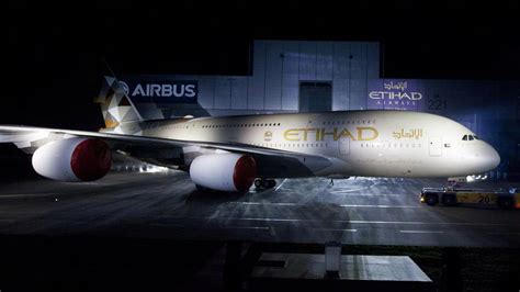 In Pictures Etihad Airways Unveils Airbus A380 And Boeing 787 9