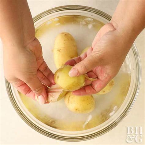 The Easiest Way To Peel A Boiled Potato Better Homes And Gardens