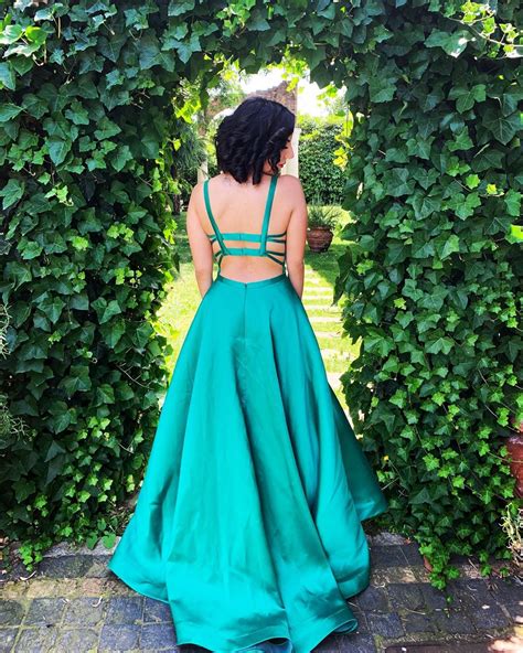 elegant green long prom dress with pockets · wendyhouse · online store powered by storenvy