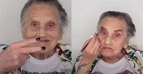 “from A Wrinkled Granny To A Stunning Lady” The Fantastic Transformation Of This Elderly Woman