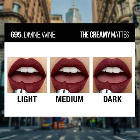 Maybelline New York Color Sensational Creamy Matte Lipstick 695 Divine
