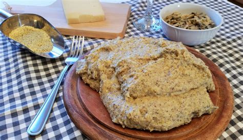 Finer grinds make a creamy,. Polenta taragna