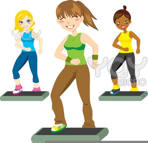 Clipart Step Aerobic Free Images At Vector Clip Art
