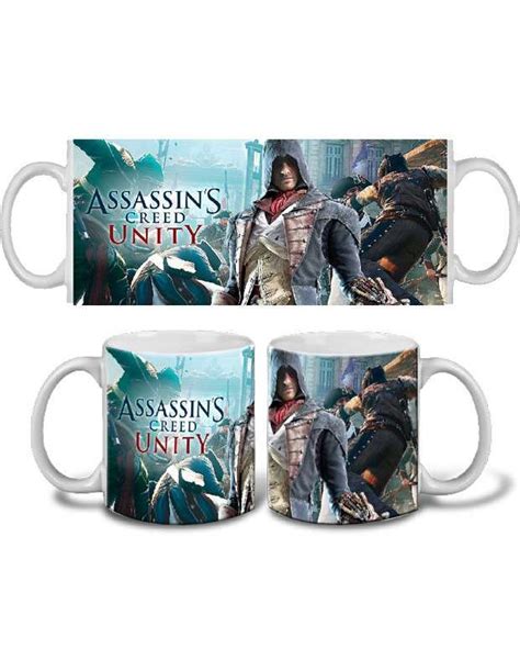 Articulos Assassins Creed Unity Personalizados Taza Arno Mx Games