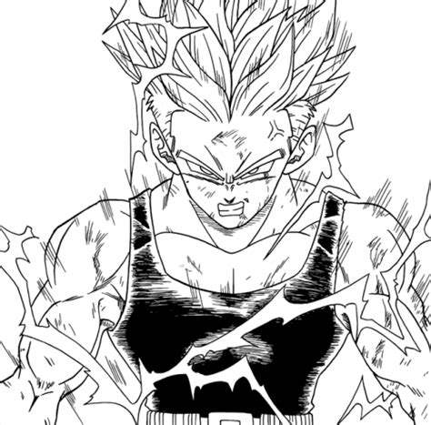 How to draw goku easy, step by step, drawing guide, by dawn. future trunks on Tumblr