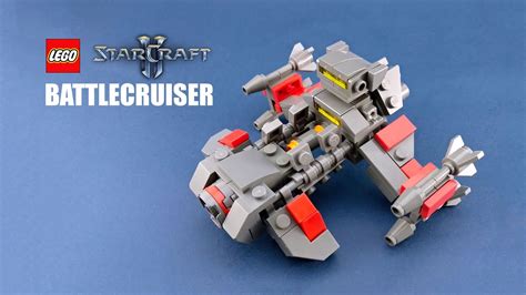 Lego Starcraft 2 Terran Battlecruiser Custom Creation 스타크래프트 레고 Youtube