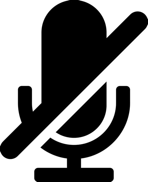 A personal mute can be said to be a sidekick in a way. Mute Microphone Svg Png Icon Free Download (#55899 ...
