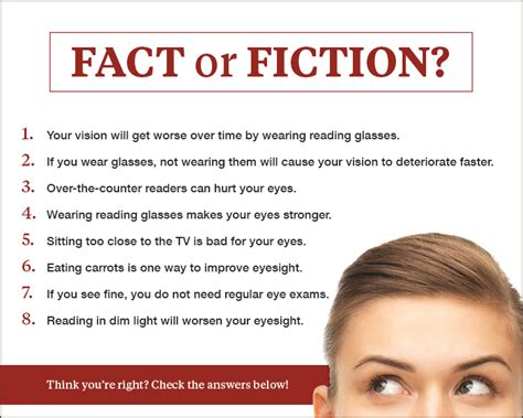 Vision And Reading Glasses Myths Top 8 ®