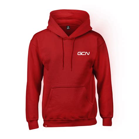 Gcn Core Red Hoodie Casual Hoodies Gcn Shop Globalcyclingnetwork