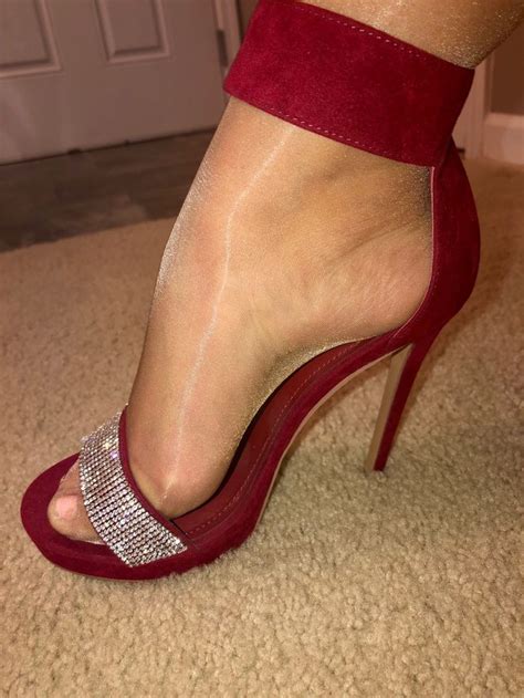 hot heels sexy high heels sandals heels pumps sexy legs stockings stockings heels red