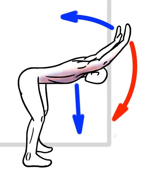 Stretching Pnf Stretch Contractrelax Wall Assisted Shoulder