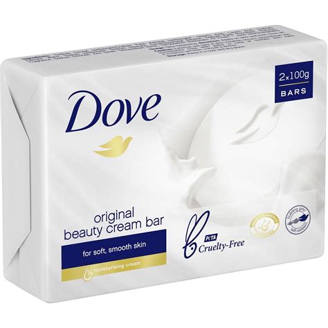 Dove Beauty Bar Soap Original 2x100g Woolworths