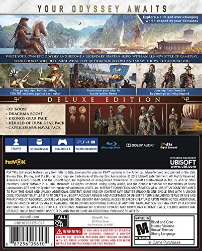 Assassin S Creed Odyssey Deluxe Edition PlayStation Pricepulse