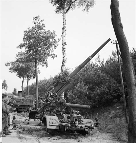 88mm Flak Gun Captured In Belgium Near The Dutch Border In September