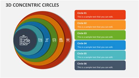 5 Concentric Circles Slides Diagrams Templates Powerp Vrogue Co