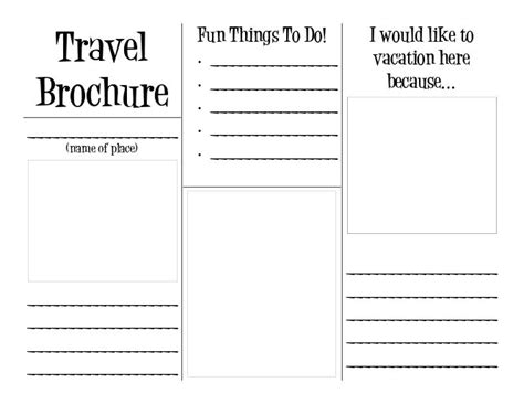 Make Your Own Travel Brochure For Any Country Layers Of Learning