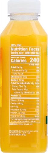 Evolution Fresh Organic Cold Pressed Orange Juice 152 Fl Oz Fred Meyer