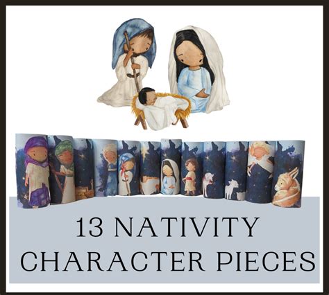 Toilet Paper Roll Nativity A Better Way To Homeschool