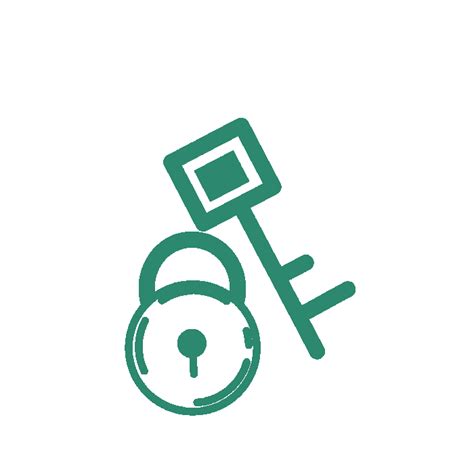 Blue Lock And Key Icon Vector Illustration  Psd Free Download