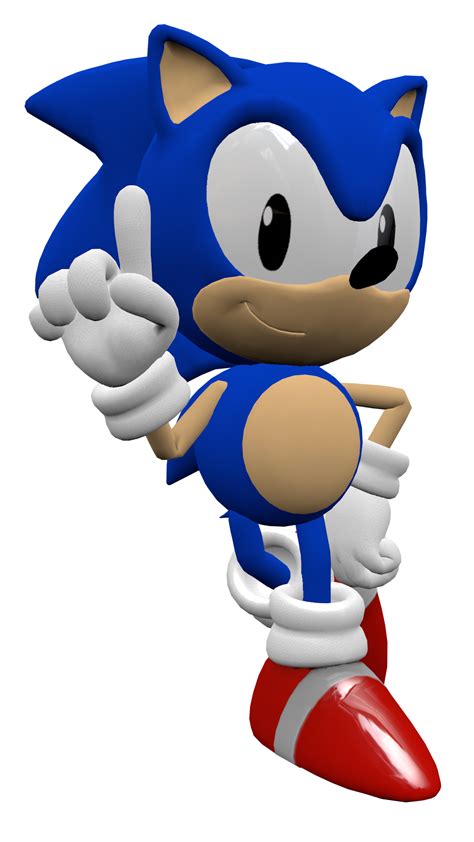 Classic Sonic On Sonic High 3d Deviantart