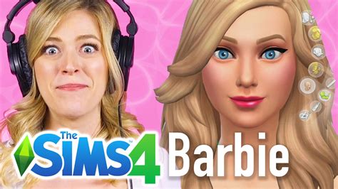 Adult Creates Malibu Barbie In The Sims 4 Part 2