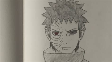 Drawing Obito Naruto Pencil Sketch 61 Youtube