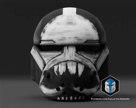 Bad Batch Wrecker Helmet 3d Print Files Galactic Armory