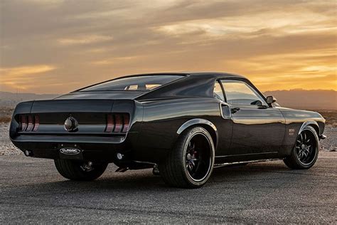 Ford Boss 429 Mustang De 1969 By Classic Recreations 8negro Ford