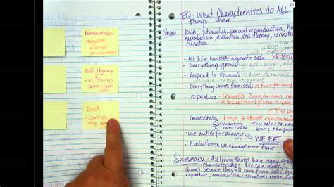 Cornell Notes, Science Notebook - YouTube