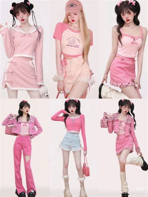 Y2k Pink Outfit Y2k Outfits Pink Barbiecore Outfit Barbie Outfits