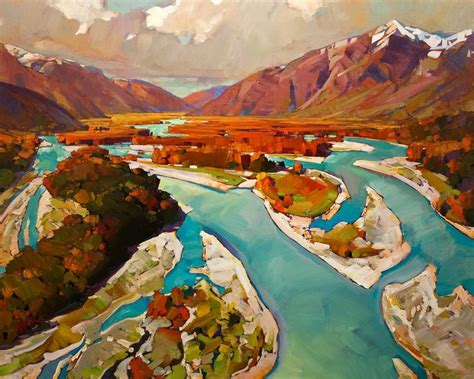 The Fraser By Min Ma 48 X 60 Acrylic 11290 Thick Canvas Wrap