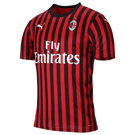 Introducing the new acmilan away kit for 2020 2021 season with a collaboration. AC Milan 2019-20 Puma Home Kit | 19/20 Kits | Football ...