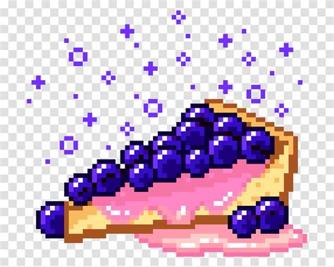 Pixel Kawaii Cake Blueberry Blue Cute Food Freetoedit Kawaii Pixel Art