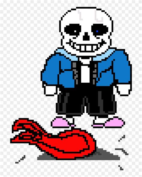 Horror Sans Pixel Art Grid Hey Guys And Girls And Skeletons Jagodooowa