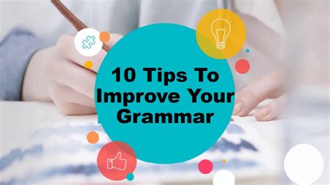10 Tips To Improve Your Grammar Learn English Youtube